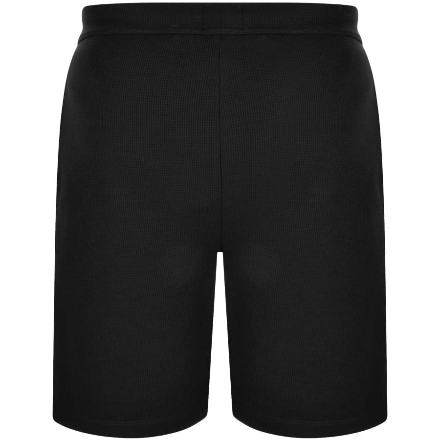 BOSS Lounge Waffle Shorts Black